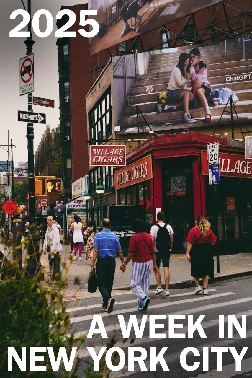 A Week in New York City 2025